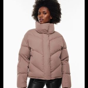 Aritzia Wilfred Cloud Puff Mauve